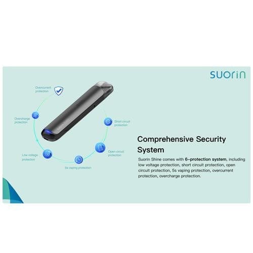 Suorin Shine Pod Device Kit - System - Vape