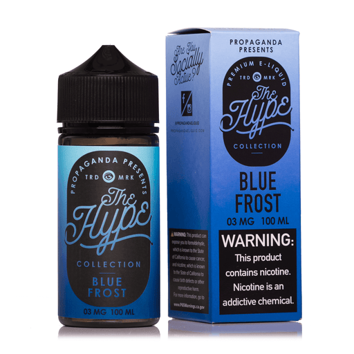 The Hype Blue Frost (Blue Slushy) TF 100ml Vape Juice E Liquid