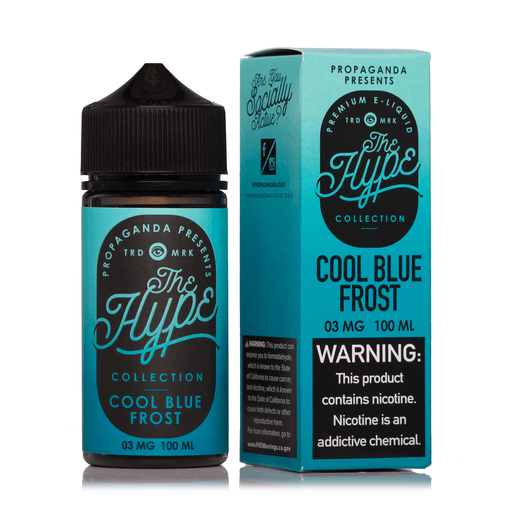 The Hype Cool Blue Frost 100ml Vape Juice E Liquid