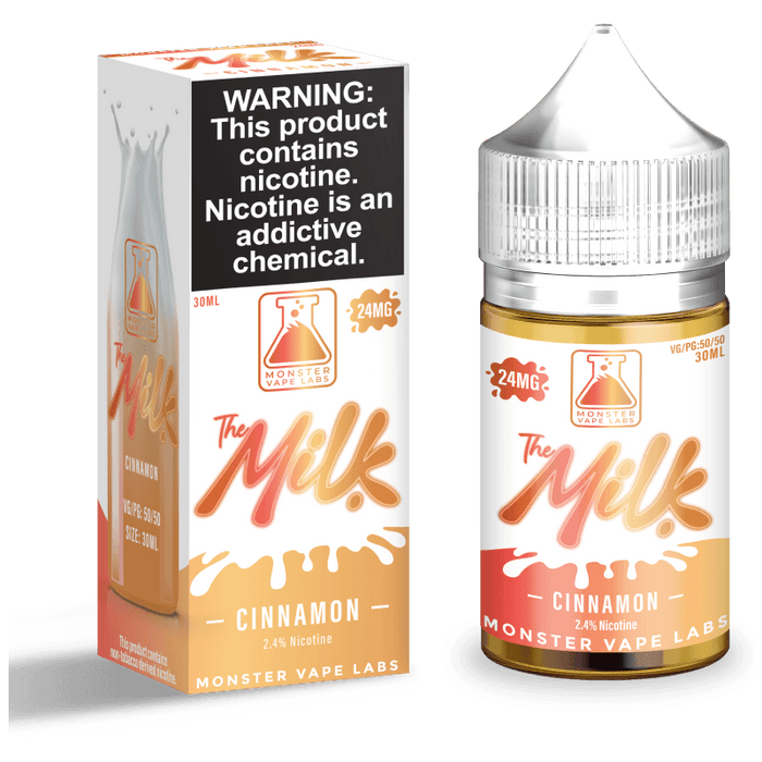 The Milk Salts Cinnamon 30ml Nic Salt Vape Juice Salt Nic Pod Vape Juice