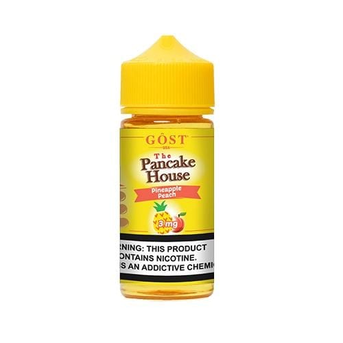The Pancake House Pineapple Peach 100ml Vape Juice E Liquid