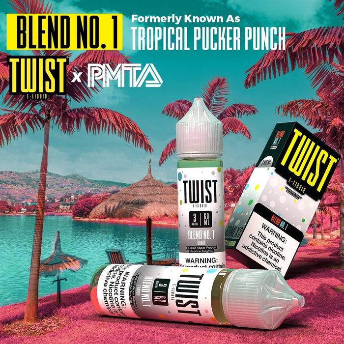 Twist E-Liquid Blend No. 1 (Previously Tropical Pucker Punch) 120ml