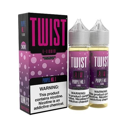 Twist E-Liquid Purple No.1 2x 60ml (120ml) Vape Juice - Twist E-Liquids E Liquid