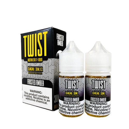 Twist E-Liquid Frosted Amber (Prev. Frosted Sugar Cookie) 60ml Nic Salt Vape Juice