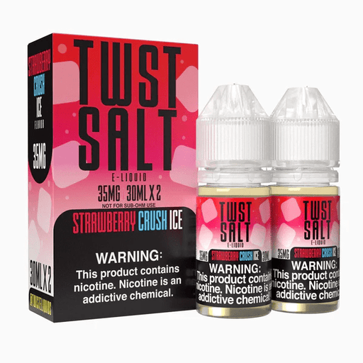 Twist E-Liquids Iced Strawberry Crush 60ml Nic Salt Vape Juice