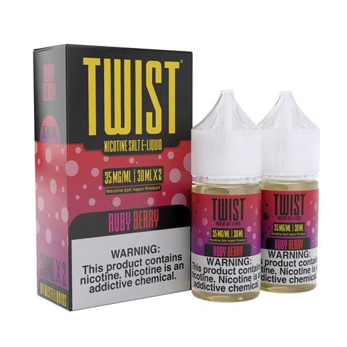 Twist E-Liquids Ruby Red (Berry Mix) 60ml Nic Salt Vape Juice