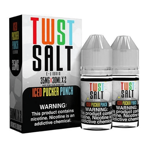 Twist E-liquids TWST Salt Iced Pucker Punch 2x30ml 35MG Salt Nic Salt Nic Pod Vape Juice