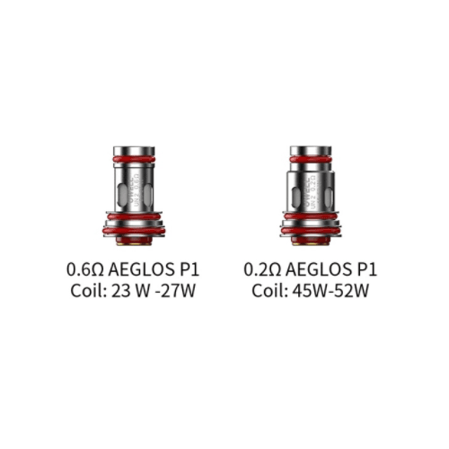 Uwell Aeglos P1 Replacement Coils (Pack of 4) - 0.6ohm - Vape