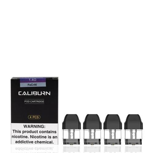 Uwell Caliburn KOKO Replacement Pod Cartridges (Pack of 4) - 1.2ohm -