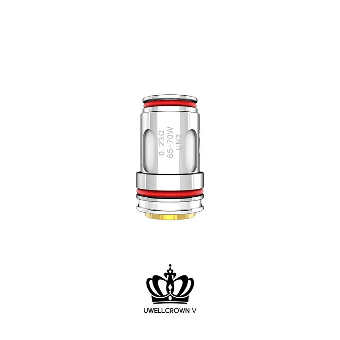 Uwell Crown 5 UN2 Meshed Coils (Pack of 4) - Coil 0.23ohm - Vape