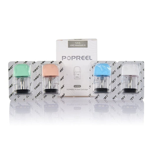 Uwell Popreel P1 Replacement Pods (4x Pack) - Vape