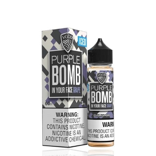 VGOD Purple Bomb ICED 60ml Vape Juice - 0MG