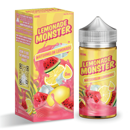 Watermelon Lemonade 100ml Vape Juice - Lemonade Monster E Liquid