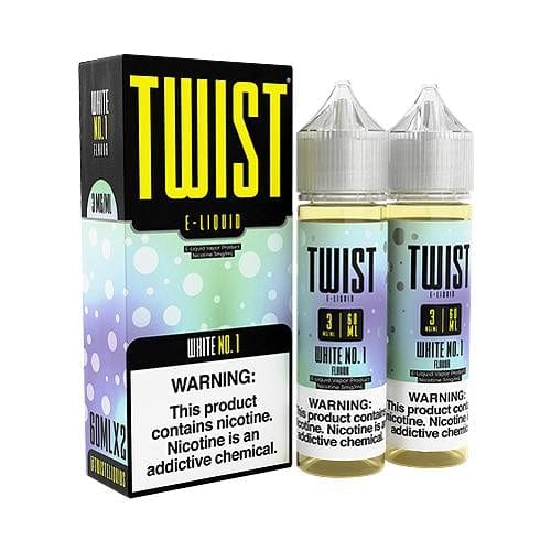 White No.1 2x 60ml (120ml) Vape Juice - Twist E-Liquids E Liquid