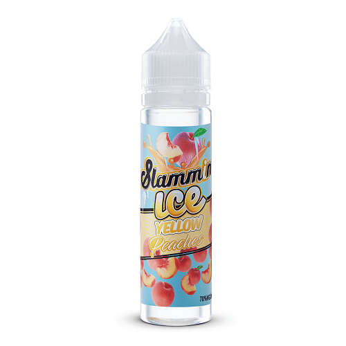 Yellow Peach Ice 60ml Vape Juice - Slammin E Liquid